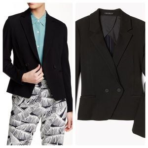 Theory Selkaey Jacket in Fixture Ponte